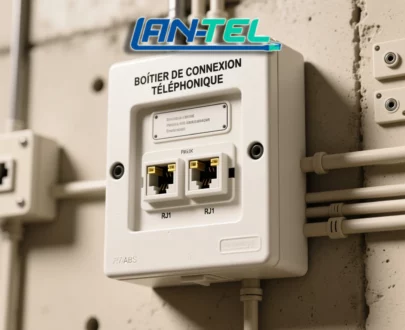 BOITIER DE CONNEXION TÉLÉPHONIQUE